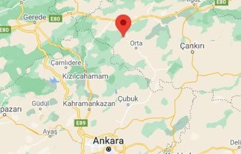 Son dakika... Çankırıda korkutan deprem Büyüklüğü...