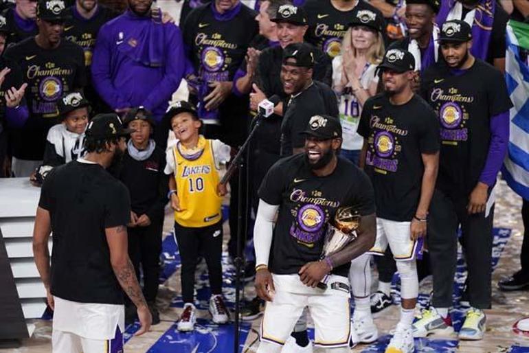 Son dakika... NBAde Los Angeles Lakers şampiyon oldu