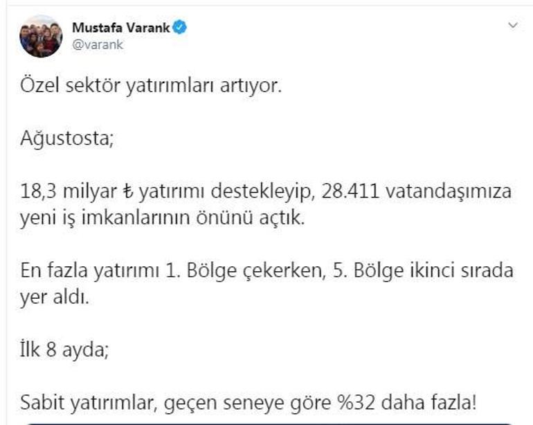 Bakan Varank: 28 bin vatandaşımıza yeni iş imkanlarının önünü açtık