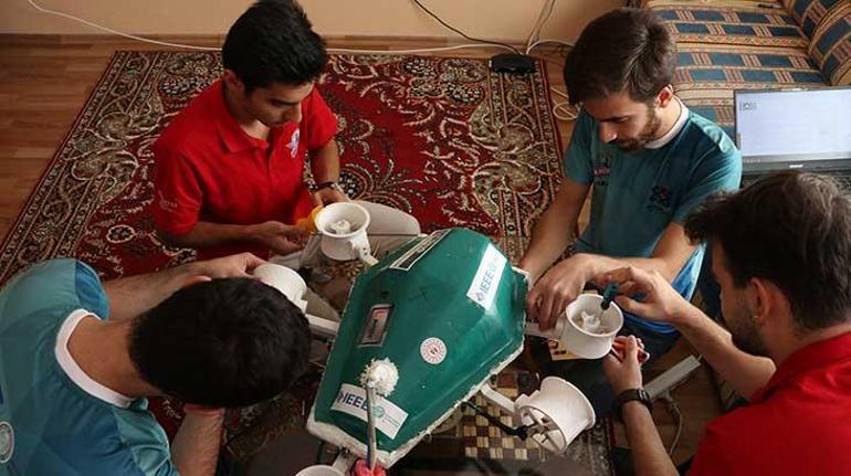 Üniversiteli 7 gençten müthiş başarı İlham kaynakları kaplumbağa oldu