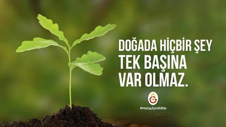 Futbol takımlarından fidan dikme kampanyası