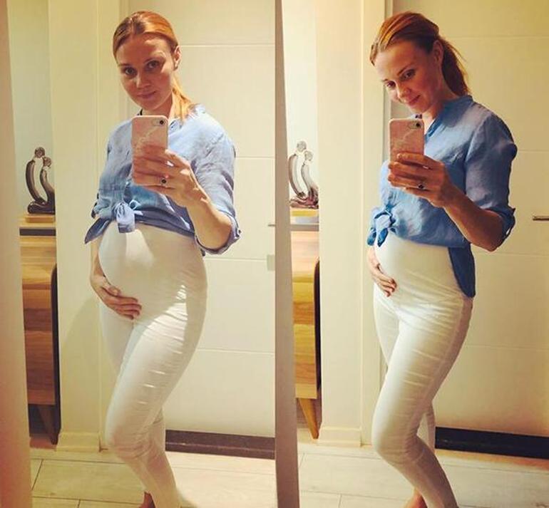 Alma Terziç dört aylık hamile