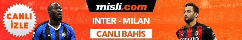 Inter - Milan maçı Tek Maç ve Canlı Bahis seçenekleriyle Misli.com’da