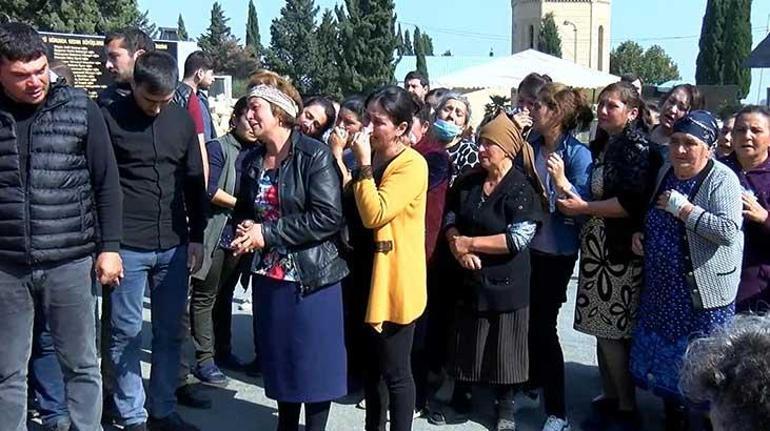Ermenistan sivilleri vurdu Bebek ile annesi aynı tabutta
