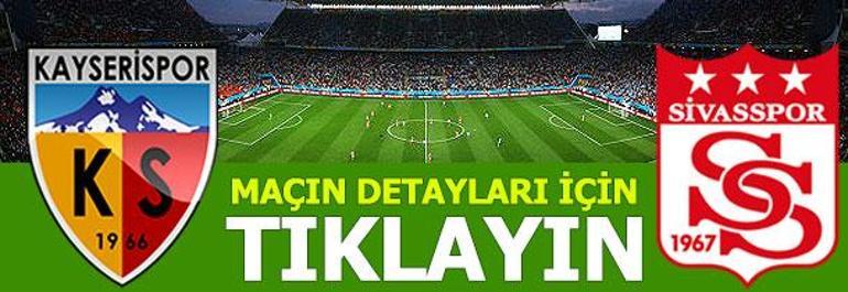 Kayserispor - Sivasspor: 1-3