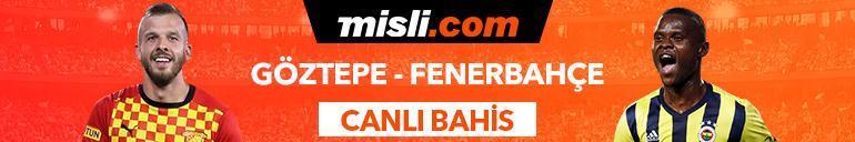 Göztepe - Fenerbahçe maçı Tek Maç ve Canlı Bahis seçenekleriyle Misli.com’da