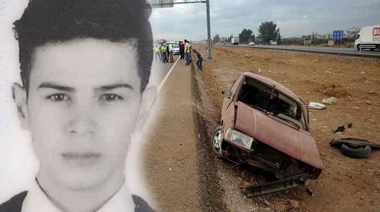 Antalyada feci kaza Devrilen otomobilin sürücüsü öldü