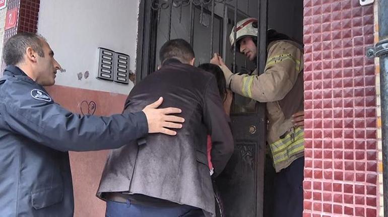 Acılar içinde kaldı Bileğine saplandı