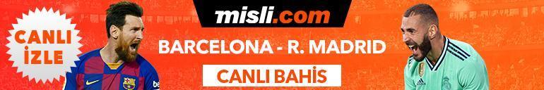 El Clasico heyecanı Misli.comda Barcelona- Real Madrid CANLI
