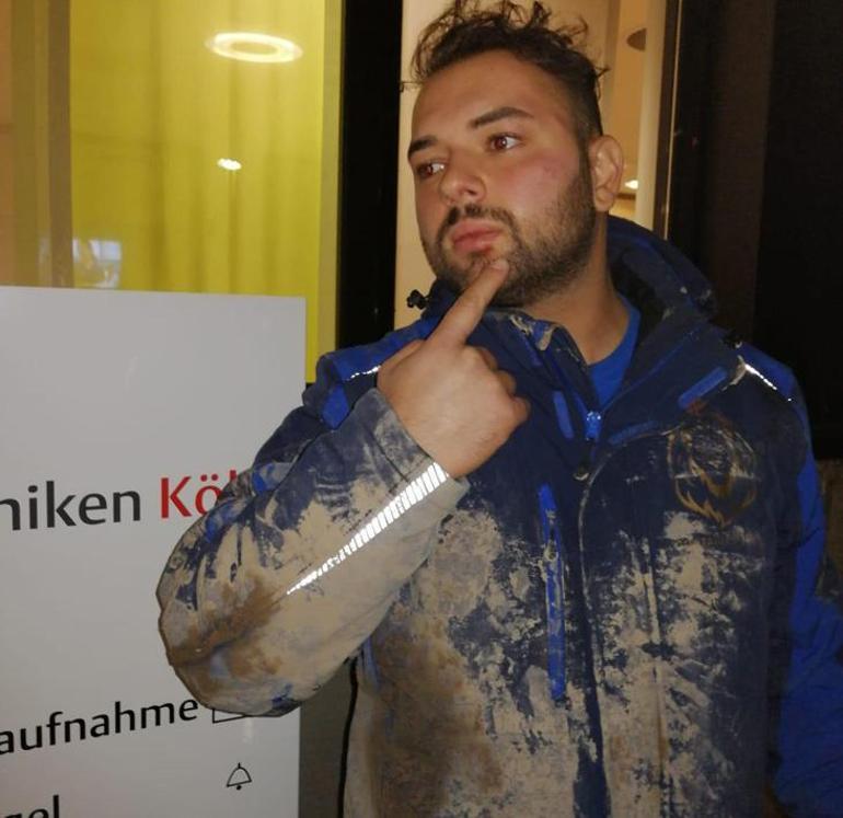 Almanyada Türk iş adamına iş yerinde polis şiddeti