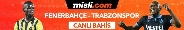 Fenerbahçe - Trabzonspor maçı Tek Maç ve Canlı Bahis seçenekleriyle Misli.com’da
