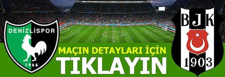 Denizlispor - Beşiktaş: 2-3