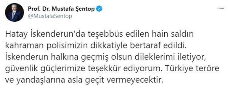 TBMM Başkanı Şentop: Türkiye teröre ve yandaşlarına asla geçit vermeyecektir