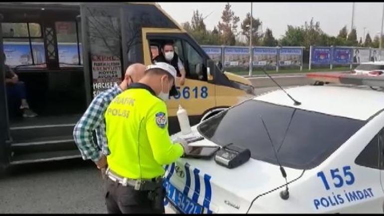 İstanbulda minibüsçülere ceza yağdı