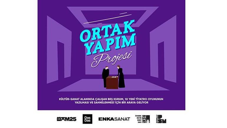 Ortak Yapımdan tiyatroya 10 yeni eser