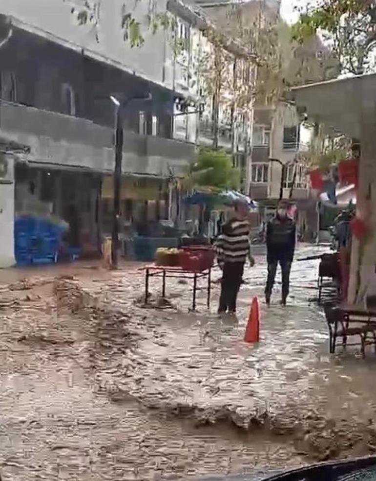 Şarköy’de hortumun ardından sağanak