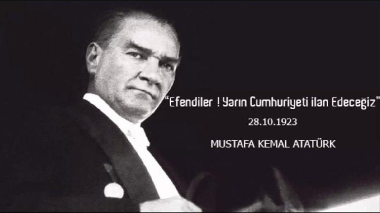 Cumhuriyet Bayramına özel Atatürkün en güzel sözleri ve fotoğrafları...