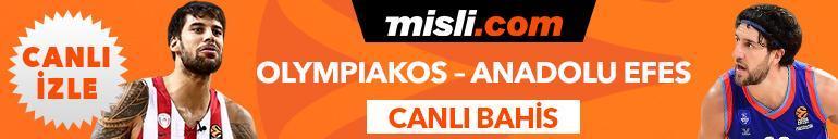 Olympiakos - Anadolu Efes maçı Tek Maç ve Canlı Bahis seçenekleriyle Misli.comda