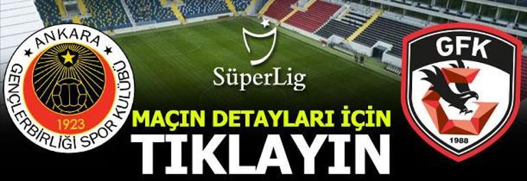 Gençlerbirliği-Gaziantep FK: 1-1
