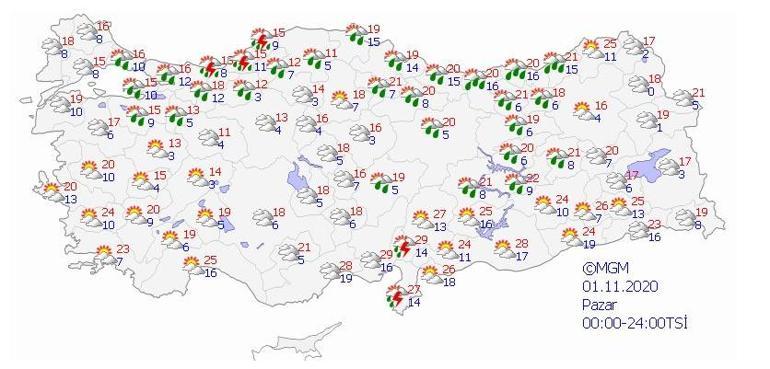 Meteoroloji tek tek saydı ve uyardı