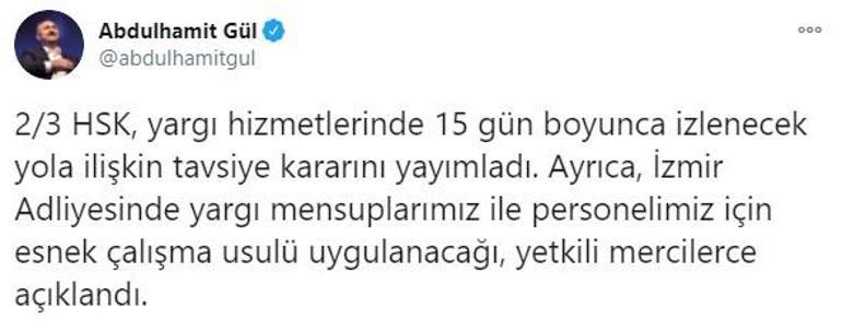 Bakan Gül, İzmir kararını duyurdu: Naklediyoruz