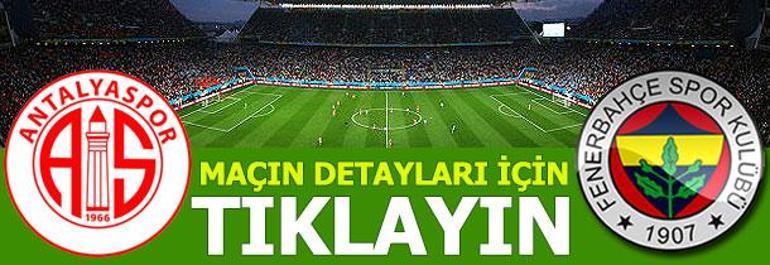 Antalyaspor - Fenerbahçe: 1-2