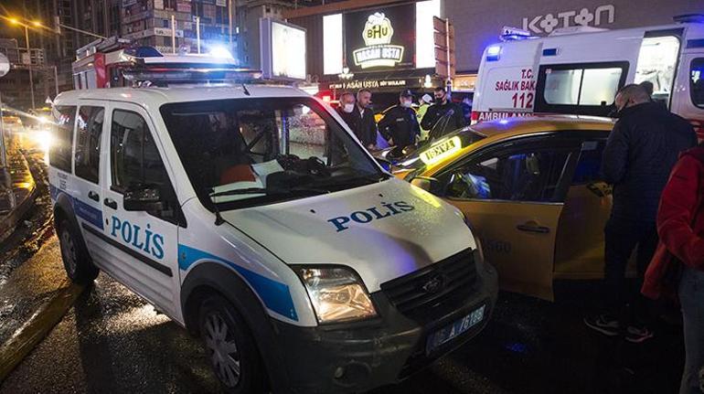 Ankarada gece yarısı kaza: 2si polis 5 kişi yaralandı