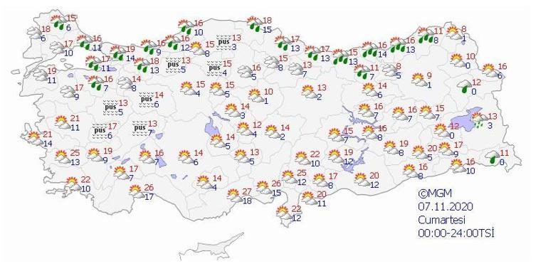 Son dakika | Meteoroloji tek tek saydı ve uyardı: Sağanak etkili olacak