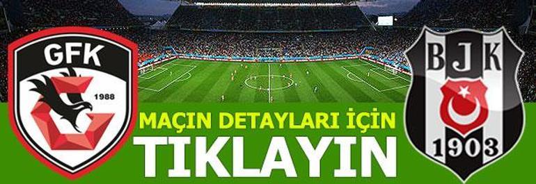 Gaziantep FK- Beşiktaş: 3-1