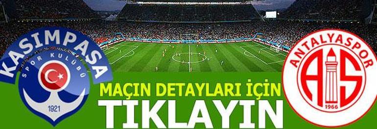 Kasımpaşa - Antalyaspor: 2-2
