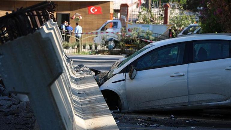 6,6lık depremin yeni görüntüleri Tonlarca ağırlıktaki beton bloklar...