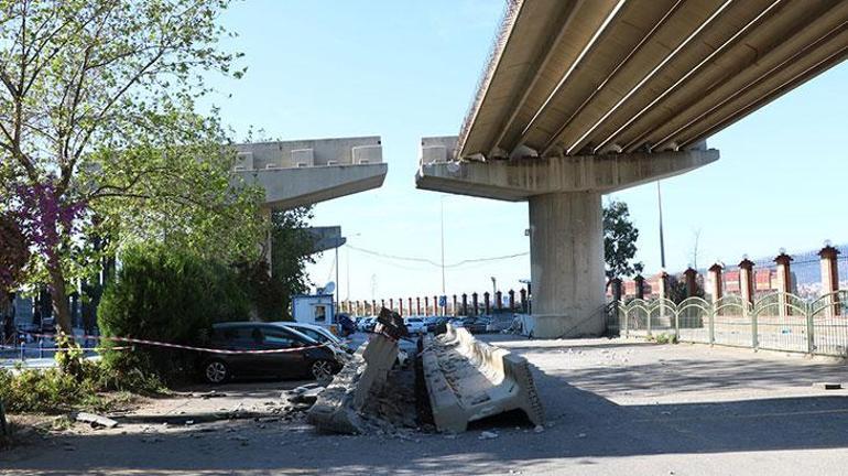 6,6lık depremin yeni görüntüleri Tonlarca ağırlıktaki beton bloklar...