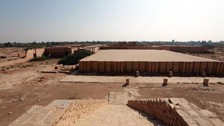 Ziggurat tapınağı kaderine terk edildi