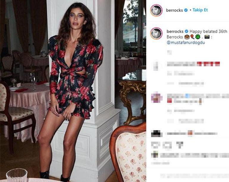 Berrak Tüzünataçtan kutlama fotoğrafı