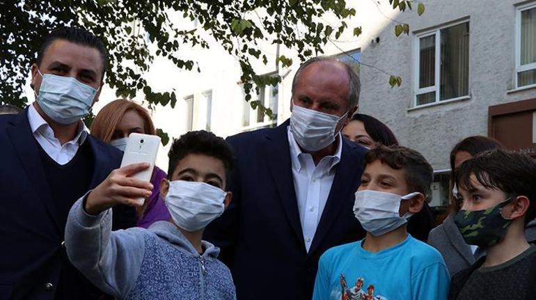 Eski CHP Milletvekili Muharrem İnce, Çankırıda esnafı ziyaret etti