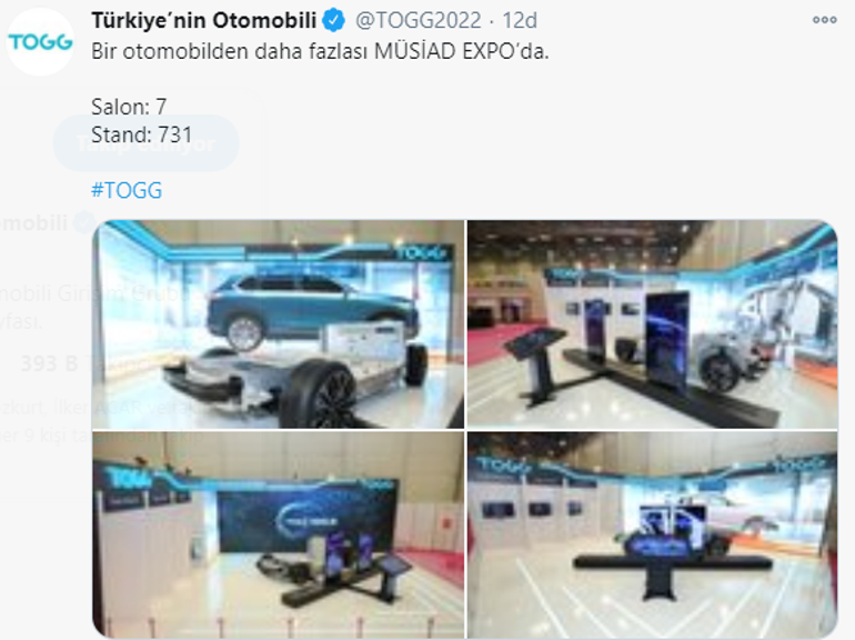 Yerli otomobil de yerini aldı MÜSİAD EXPO fuarı açıldı