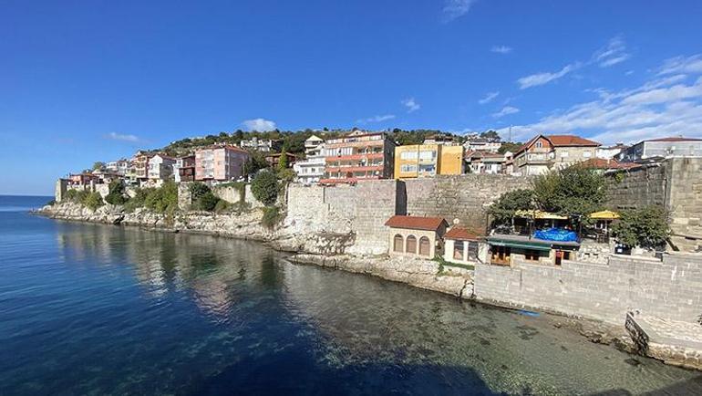 Amasra Kalesinde bakım çalışmaları tamamlanıyor