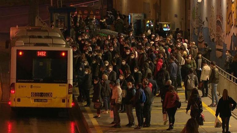 Zincirlikuyuda korkutan manzara... Böyle görüntülendi