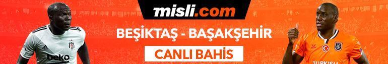 Beşiktaş - Başakşehir maçı canlı bahis heyecanı Misli.comda