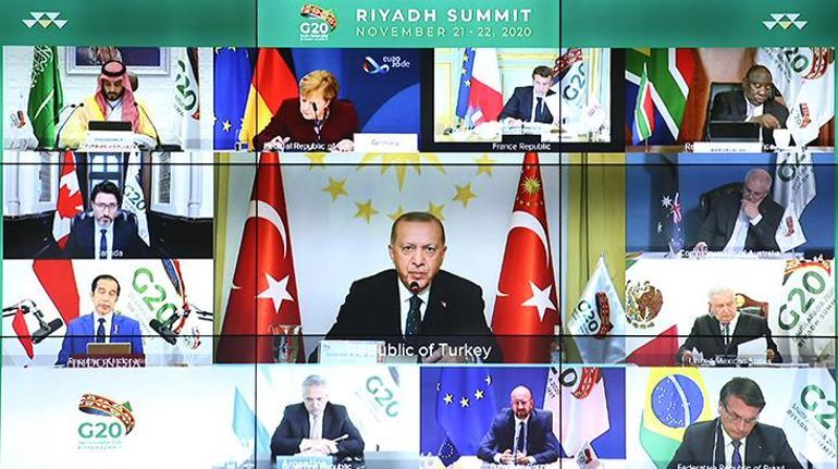 Son dakika... Cumhurbaşkanı Erdoğandan G-20 Zirvesinde önemli açıklamalar