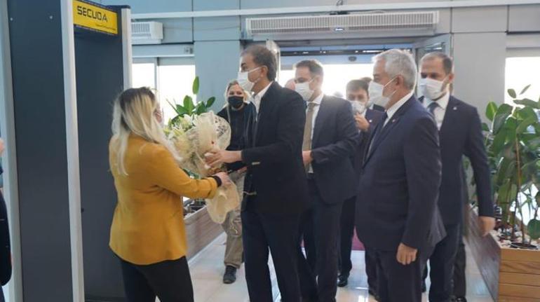 AK Parti Sözcüsü Çelik Isparta Belediyesini ziyaret etti