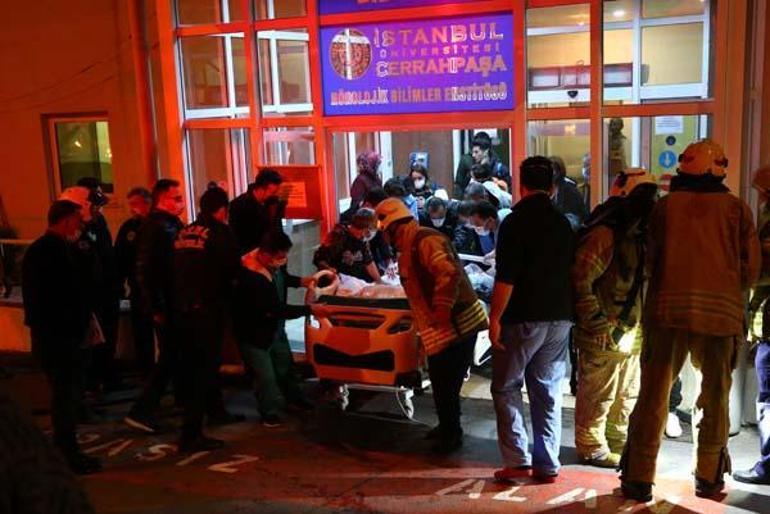 Son dakika: Cerrahpaşa Tıp Fakültesinde yangın