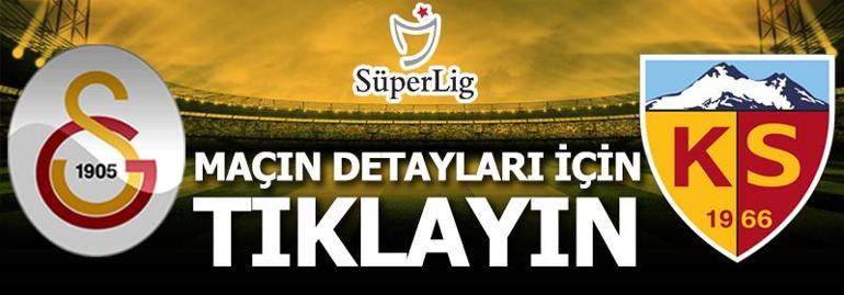 Galatasaray - Kayserispor: 1-1