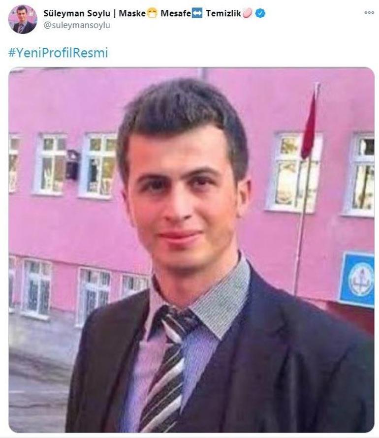 Bakan Soylu, şehit öğretmen Necmettin Yılmazı unutmadı