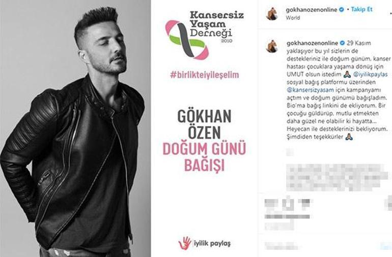Gökhan Özenden takipçilerine çağrı