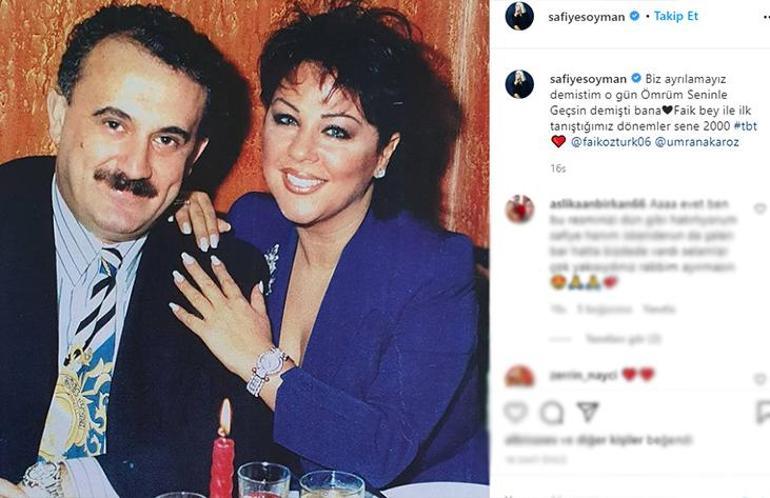 Safiye Soymandan nostaljik paylaşım