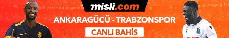 Ankaragücü - Trabzonspor maçı canlı bahis heyecanı Misli.comda