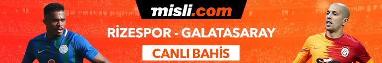 Çaykur Rizespor - Galatasaray maçı Tek Maç ve Canlı Bahis seçenekleriyle Misli.com’da