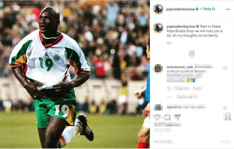 Son dakika - Senegalli eski milli futbolcu Diop hayatını kaybetti