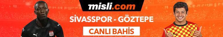 Sivasspor - Göztepe Tek Maç ve Canlı Bahis seçenekleriyle Misli.com’da